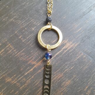 Halsband Night Sky guld