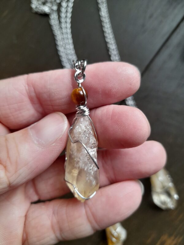 Halsband Lion's Gate Citrin - Bild 2