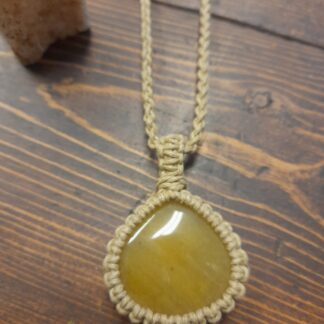 Halsband Gul Aventurin Stor