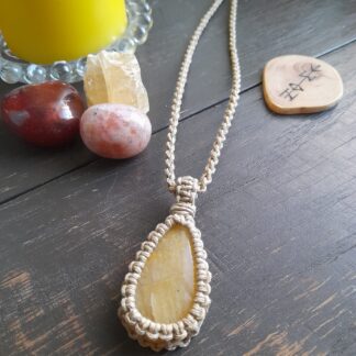 Halsband Gul Aventurin Liten
