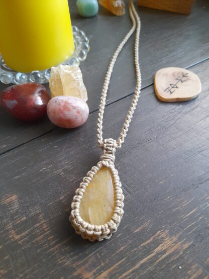Halsband Gul Aventurin Liten