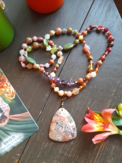 Halsband Livskraft Jaspis