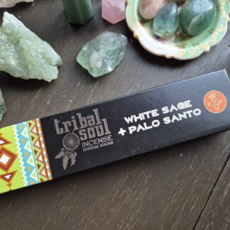 White Sage + Palo Santo Rökelsepinnar - Tribal Soul