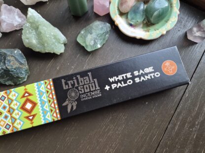 White Sage + Palo Santo Rökelsepinnar - Tribal Soul