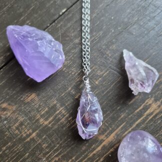 Halsband Ametist